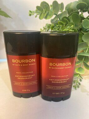 Men’s Bourbon Bath & Body Works New 2- Pc Antiperspirant Deodorant Set